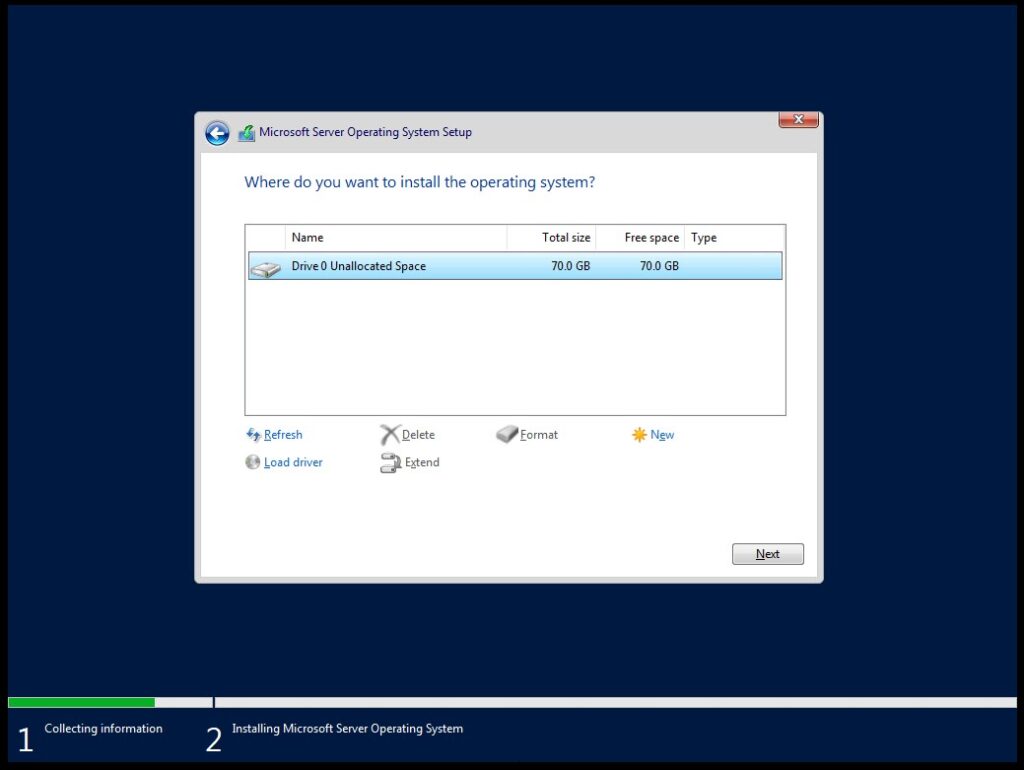 Create Partitions and Let's Go!