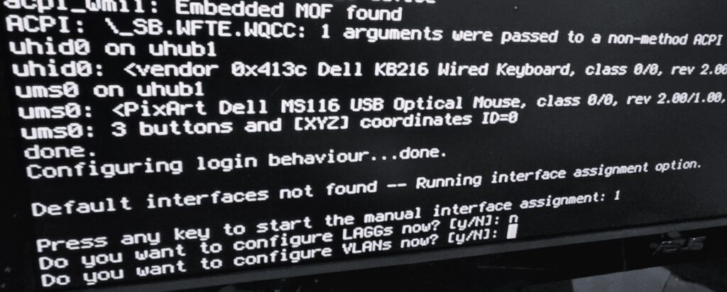 choosing configuration settings for opnsense firewall