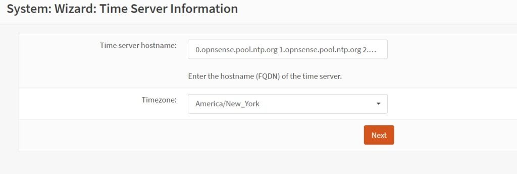 configure time for accurate services