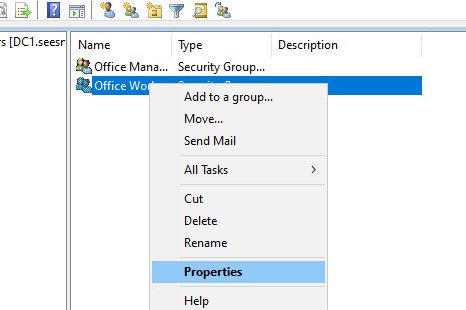 Time to Bring it all together - adding users to AD security groups