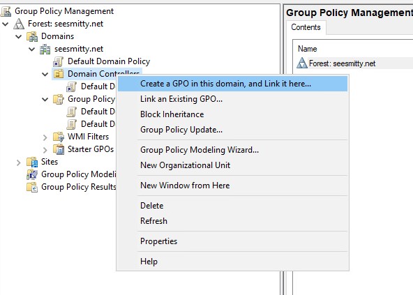 NTP Client settings
