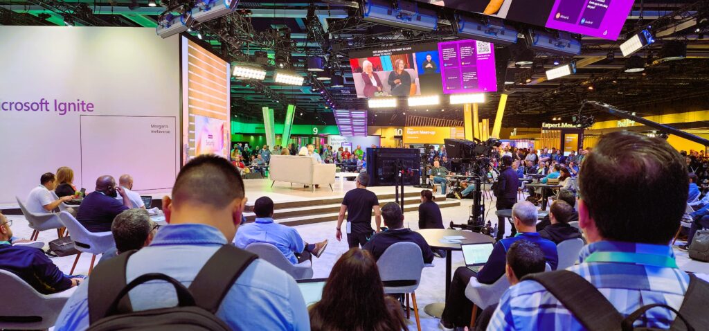 live stream of the microsoft Ignite keynote sessions