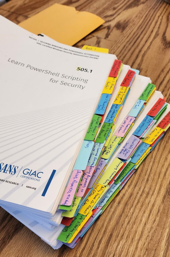 GIAC certification study guides