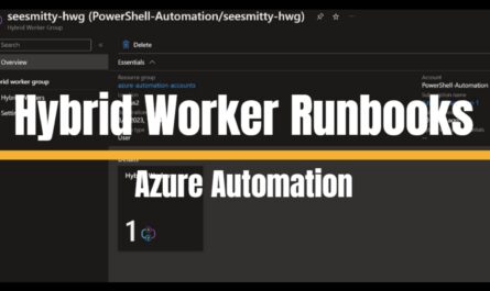 hybrid worker runbooks
