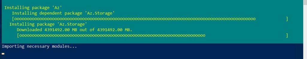 importing modules to install the hybrid worker assets