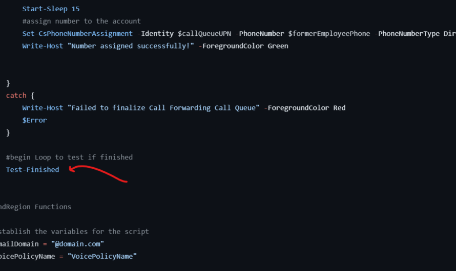 How to Script Call Forwarding in Microsoft Teams Voice