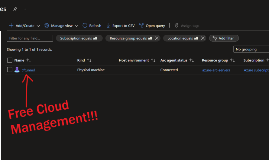 How to Bring Your Home Lab to the Cloud – Azure Arc
